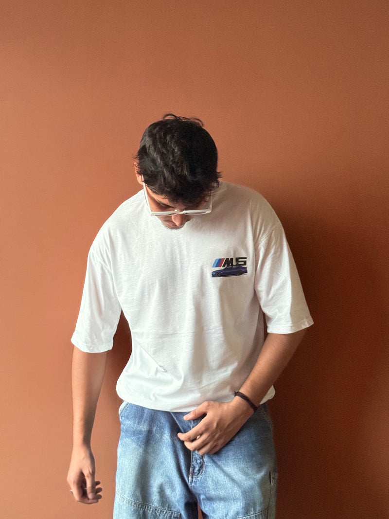 M5 | Oversized Unisex Printed Tees | Streetwear